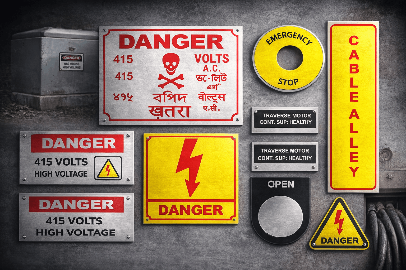 Aluminium Labels