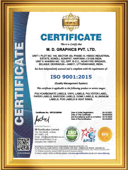 Certificate 1